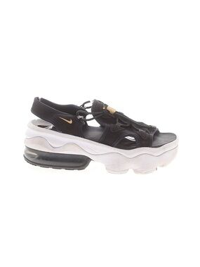 Nike Women's air max KoKo Black and Gold Platform Sandals